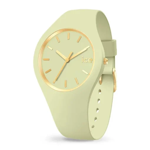 Montre Femme S ICE WATCH GLAM BRUSHED Silicone Vert