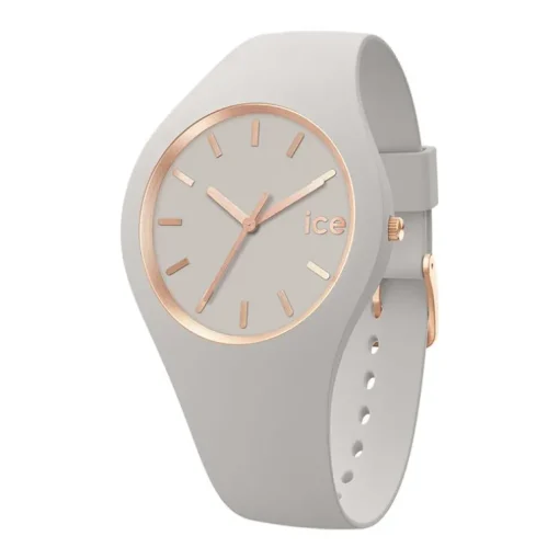 Montre Femme S ICE WATCH GLAM BRUSHED Silicone Gris