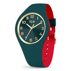 Montre Femme S ICE WATCH LOULOU VERDIGRIS Silicone Bleu et Rouge