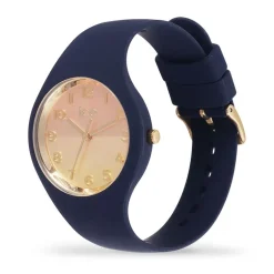 Montre Femme S ICE WATCH HORIZON NIGHT GOLD Silicone Bleu