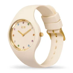 Montre Femme S ICE WATCH COSMOS ALMOND SKIN SHADES Silicone Beige