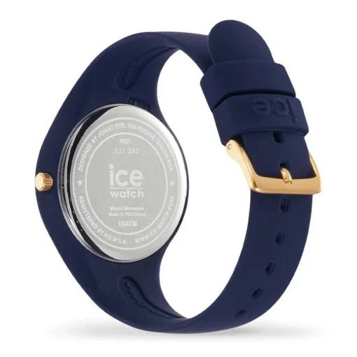 Montre Femme S ICE WATCH HORIZON NIGHT GOLD Silicone Bleu