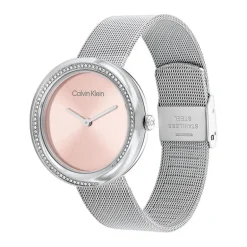 Montre Femme SCULPTURAL CALVIN KLEIN acier argenté 25200149
