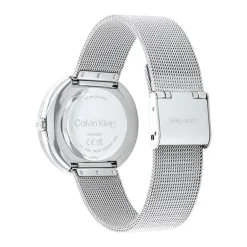 Montre Femme SCULPTURAL CALVIN KLEIN acier argenté 25200149