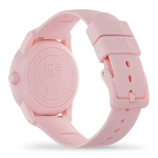 Montre Femme Solaire S ICE WATCH SOLAR POWER Silicone Rose