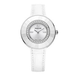 Montre Femme SWAROVSKI OCTEA DRESSY BLANC Cuir Blanc