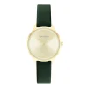montre femme Timeless Calvin Klein cuir vert 25200147