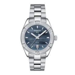 montre femme TISSOT T-Classic PR 100 SPORT CHIC acier argenté