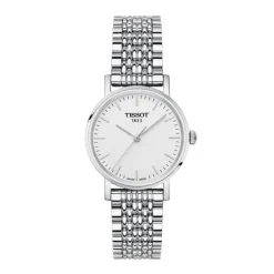 montre femme TISSOT T-Classic EVERYTIME SMALL acier argenté