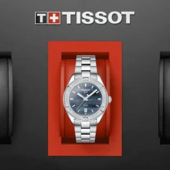 montre femme TISSOT T-Classic PR 100 SPORT CHIC acier argenté