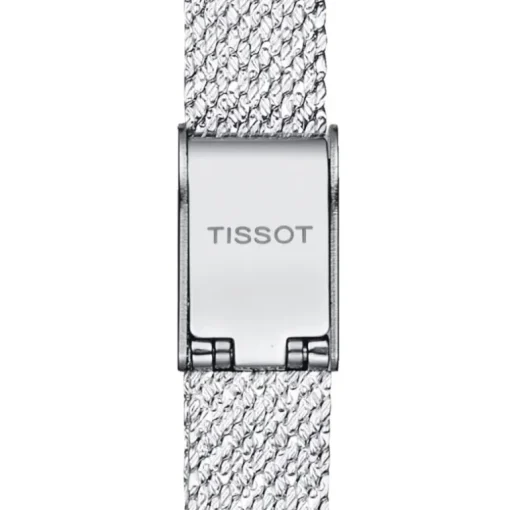montre femme TISSOT T-Lady LOVELY SQUARE acier argenté