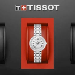 montre femme TISSOT T-Lady BELLISSIMA SMALL LADY acier argenté