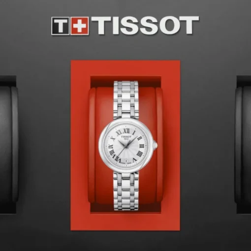 montre femme TISSOT T-Lady BELLISSIMA SMALL LADY acier argenté