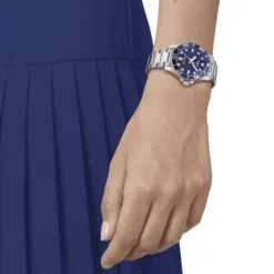montre femme TISSOT T-Sport SEASTAR 1000 acier argenté
