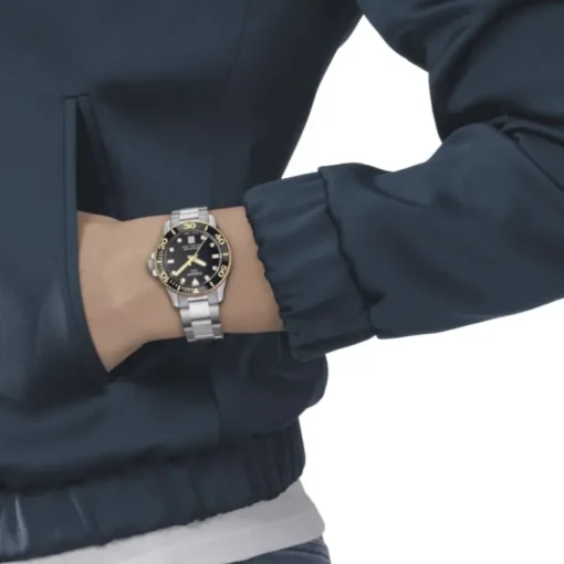 montre femme TISSOT T-Sport SEASTAR 1000 acier argenté