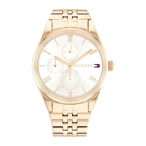 Montre Femme TOMMY HILFIGER MONICA Acier Doré Rose