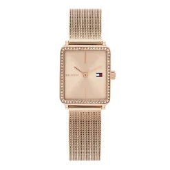 Montre Femme TOMMY HILFIGER TEA Acier Doré Rose 1782792