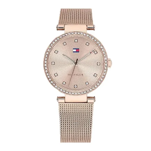 Montre Femme TOMMY HILFIGER LYNN Acier Doré Rose