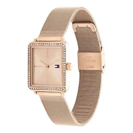 Montre Femme TOMMY HILFIGER TEA Acier Doré Rose 1782792