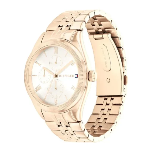 Montre Femme TOMMY HILFIGER MONICA Acier Doré Rose