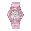 Montre Femme CASIO TIMELESS "POP" Résine Rose Transparente
