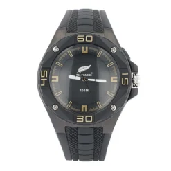 Montre Homme ALL BLACKS NOIR Silicone Noir
