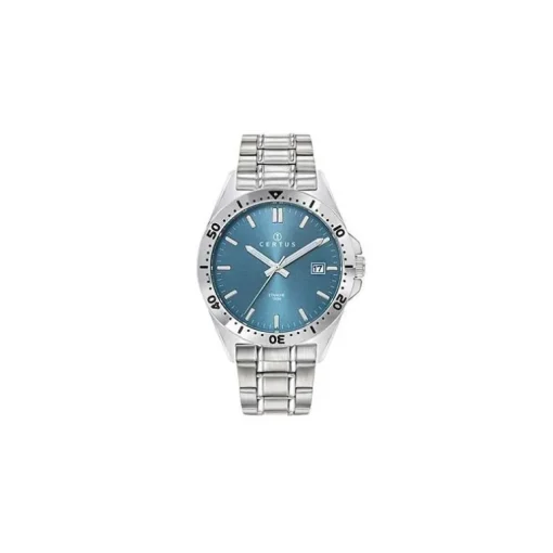 Montre Homme Analogique CERTUS Acier Argenté 616517