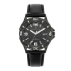 Montre Homme Analogique CERTUS Cuir Noir 611069