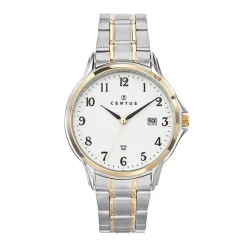 Montre Homme Analogique CERTUS Acier Bicolore 616196