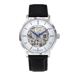 Montre Homme Analogique CERTUS Cuir Noir 611150