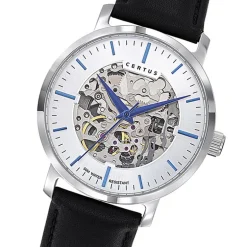 Montre Homme Analogique CERTUS Cuir Noir 611150
