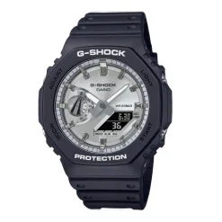 Montre homme Andigitale Casio G-Shock Silicone Noir GA-2100SB-1AER