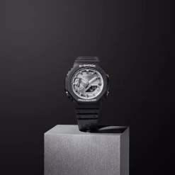 Montre homme Andigitale Casio G-Shock Silicone Noir GA-2100SB-1AER