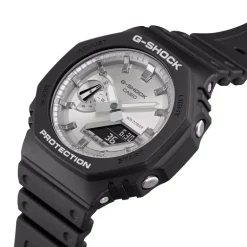 Montre homme Andigitale Casio G-Shock Silicone Noir GA-2100SB-1AER