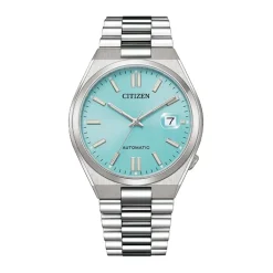 Montre Homme Automatique CITIZEN TSUYOSA Acier Argenté