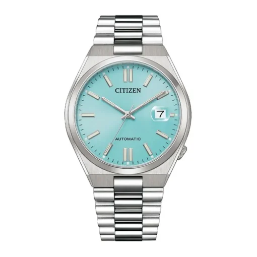 Montre Homme Automatique CITIZEN TSUYOSA Acier Argenté