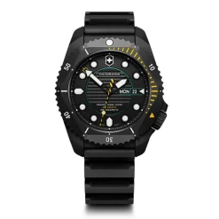 Montre Homme Automatique Antimagnétique Victorinox Dive Pro Quartz Silicone Jaune 241997