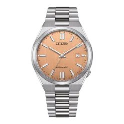 Montre homme Automatique Citizen Tsuyosa acier argenté - NJ0159-86Z