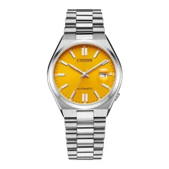 Montre Homme Automatique CITIZEN TSUYOSA Acier Argenté