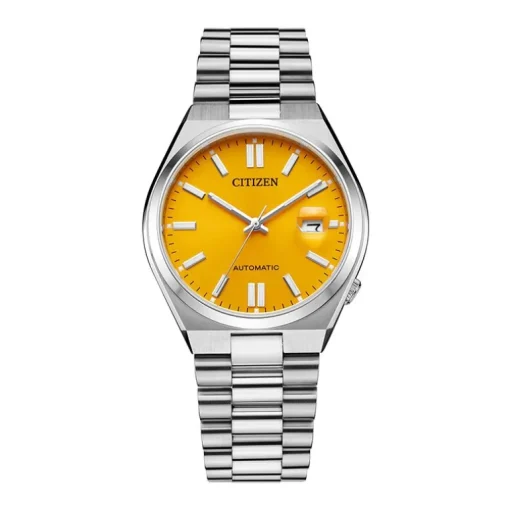 Montre Homme Automatique CITIZEN TSUYOSA Acier Argenté