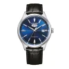 Montre Homme Automatique CITIZEN CRYSTAL SEVEN MECHANICAL Cuir Noir