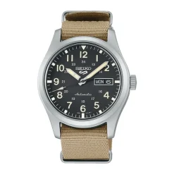 Montre Homme Automatique SEIKO 5 Nylon Beige