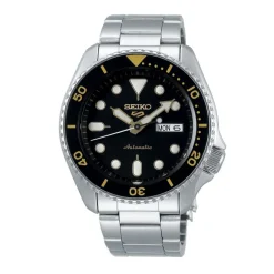Montre Homme automatique SEIKO 5 Acier Argenté