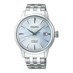 Montre Homme Automatique SEIKO Présage Cocktail Sky Diving Acier Argenté SRPE19J1