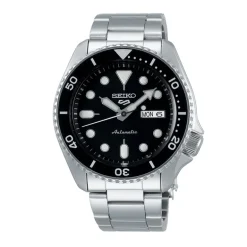 Montre Homme automatique SEIKO 5 Acier Argenté