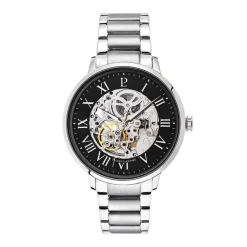 Montre Homme Automatique PIERRE LANNIER Acier Argenté