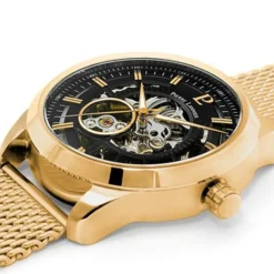Montre Homme Automatique PIERRE LANNIER AUTOMATIC Acier Doré