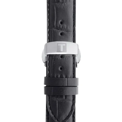 montre Homme automatique TISSOT T-Classic LE LOCLE POWERMATIC 80 cuir noir T0064071603300