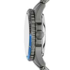 montre homme automatique FOSSIL FB-01 acier gris anthracite