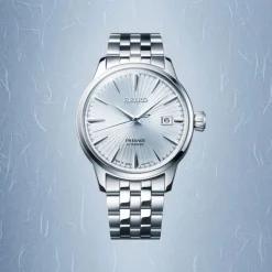 Montre Homme Automatique SEIKO Présage Cocktail Sky Diving Acier Argenté SRPE19J1
